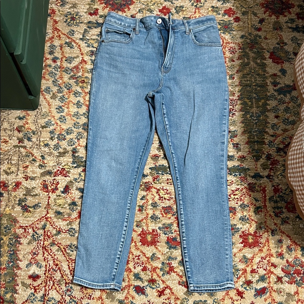 Abercrombie & Fitch Light Blue Skinny Jeans